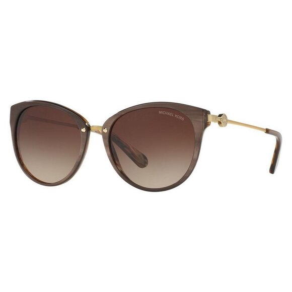 Michael Kors Women Round Sunglasses MK6040-321213 Bronze 55-19-140 MSRP170